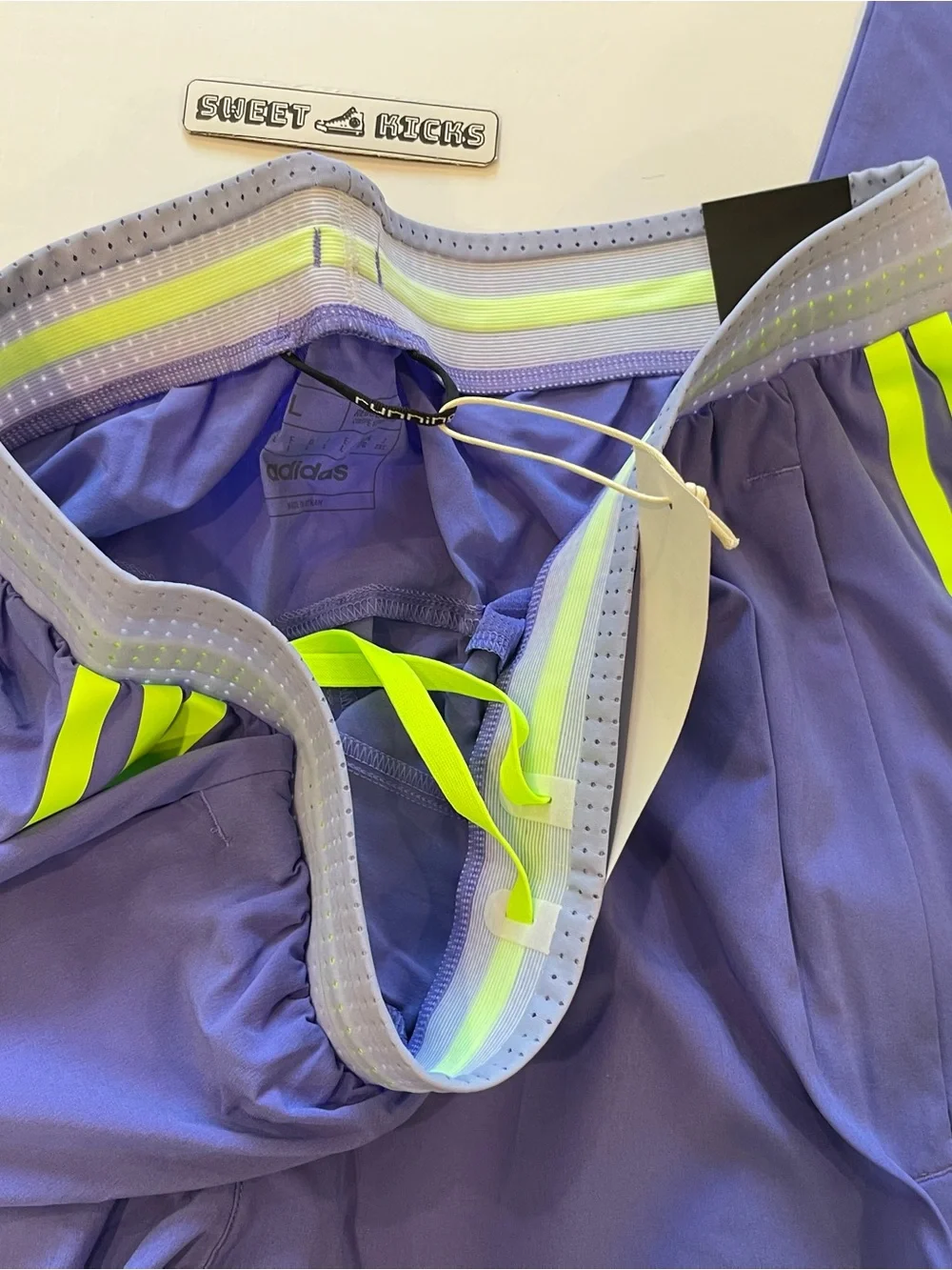 Adidas 2024 Pro Elite Team Running Pants IT2163 Colbat Blue/Lucid Lemon